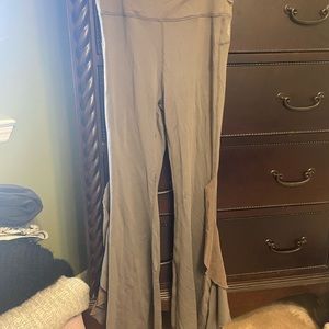 Free People Ruffle Flare Pant